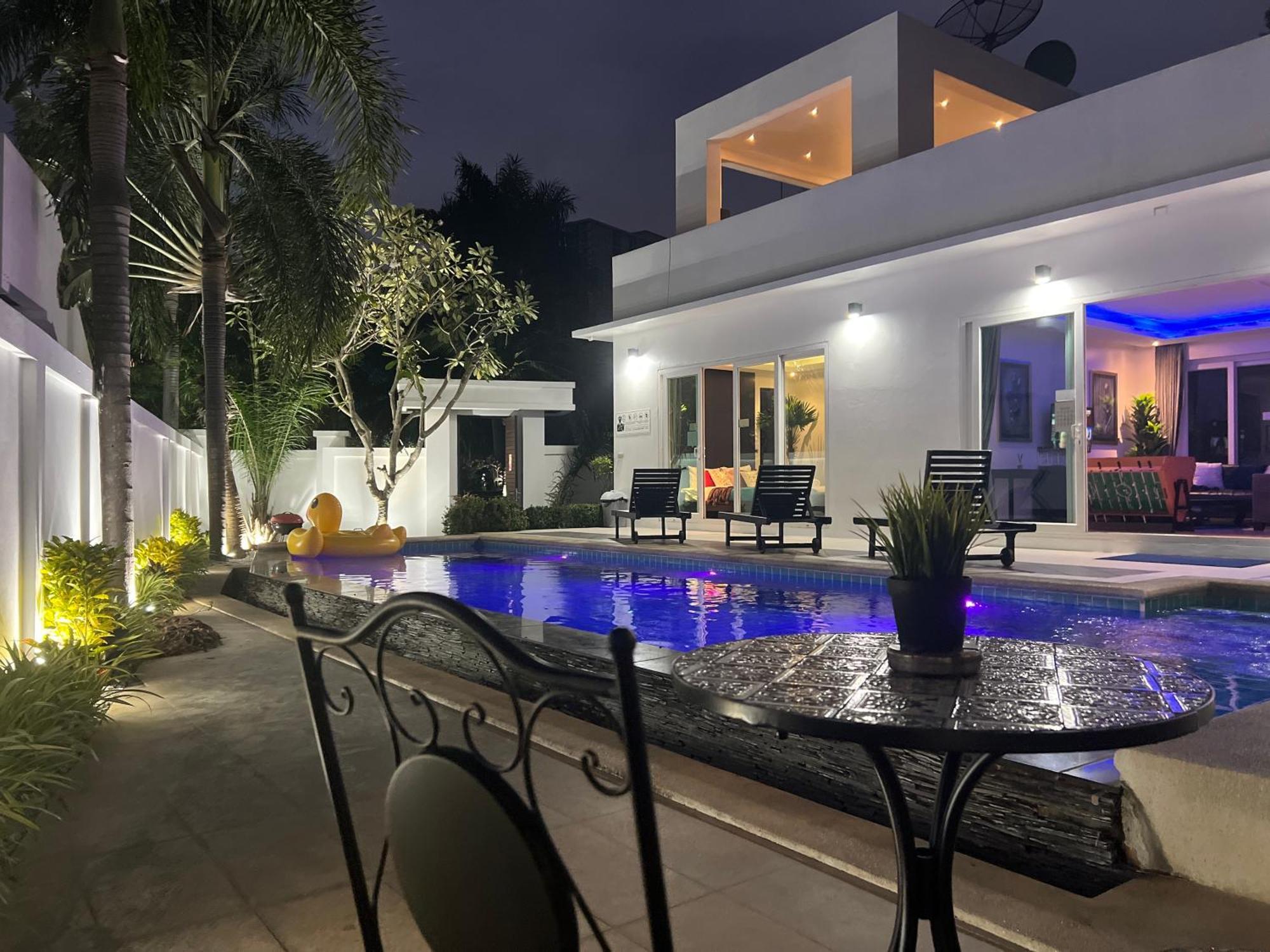 Villas In Pattaya Jomtien Beach Chambre photo
